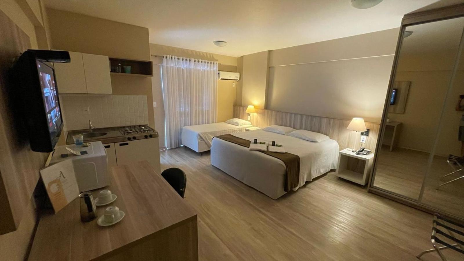 Aquarius Flat Aptos E Suites Санта Крус ду Сул Екстериор снимка